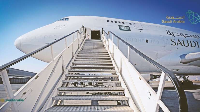 Saudi arabia airplane