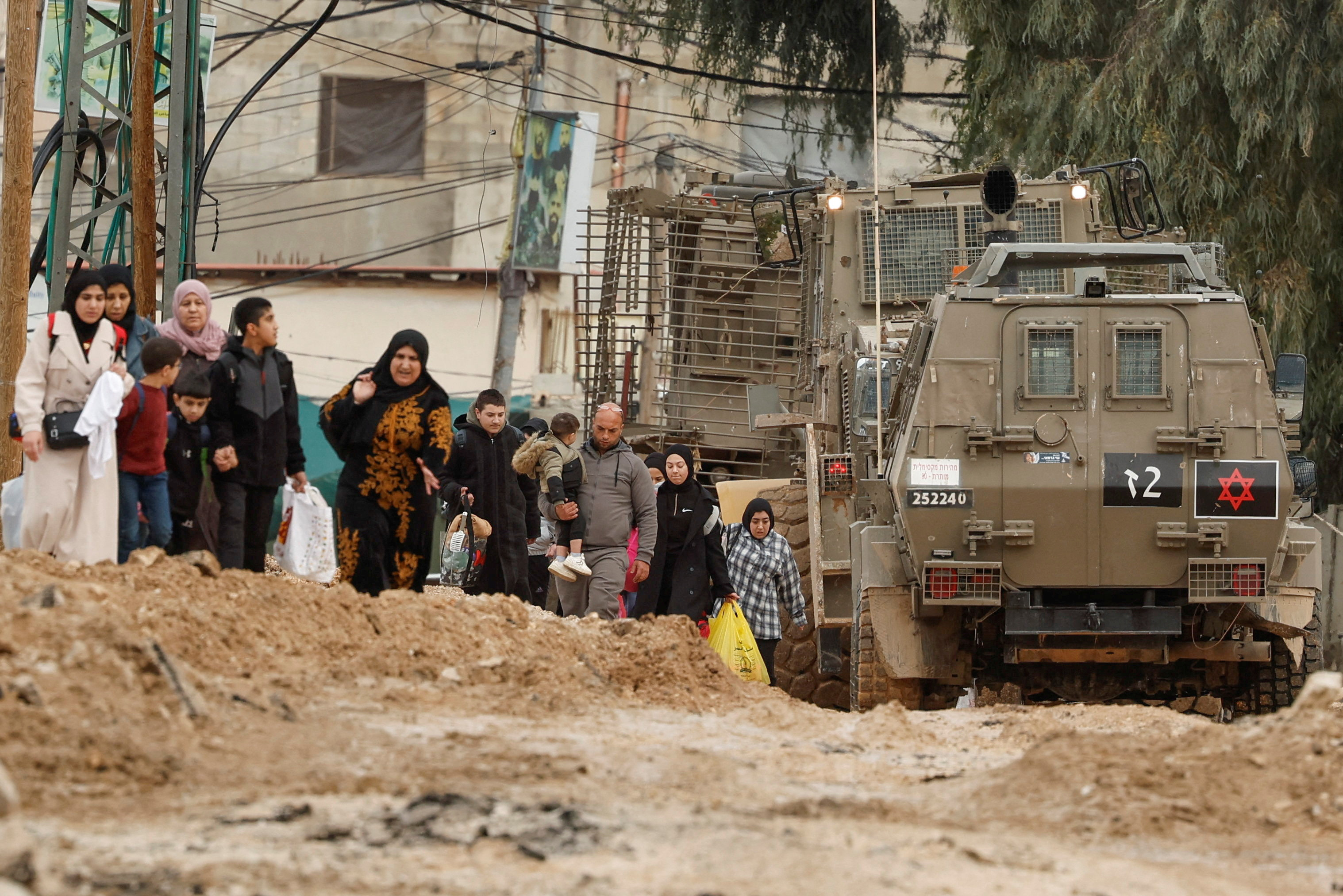 Israeli raid in Jenin camp in the Israeli-occupied West Bank