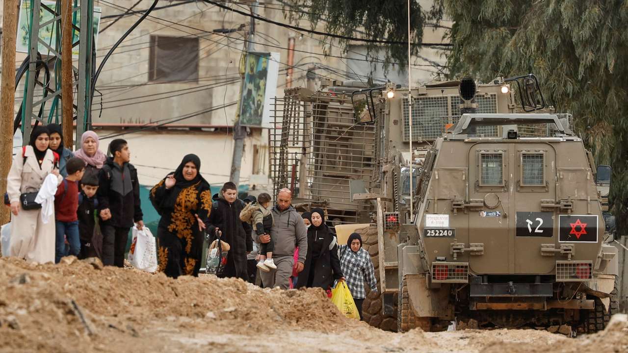Israeli raid in Jenin camp in the Israeli-occupied West Bank