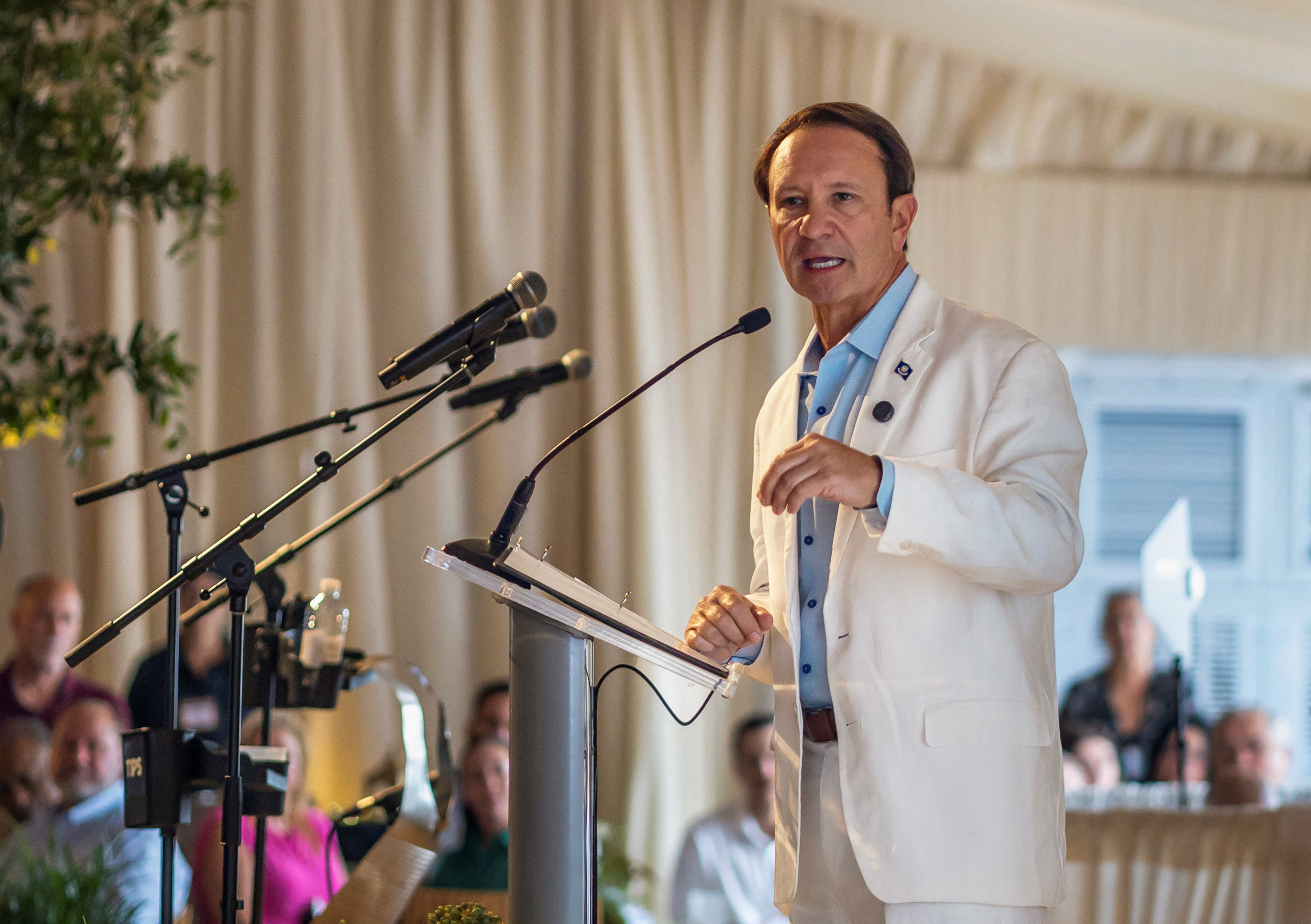 FILE PHOTO: Christening ceremony of ECO Liberty at the Port of New Orleans