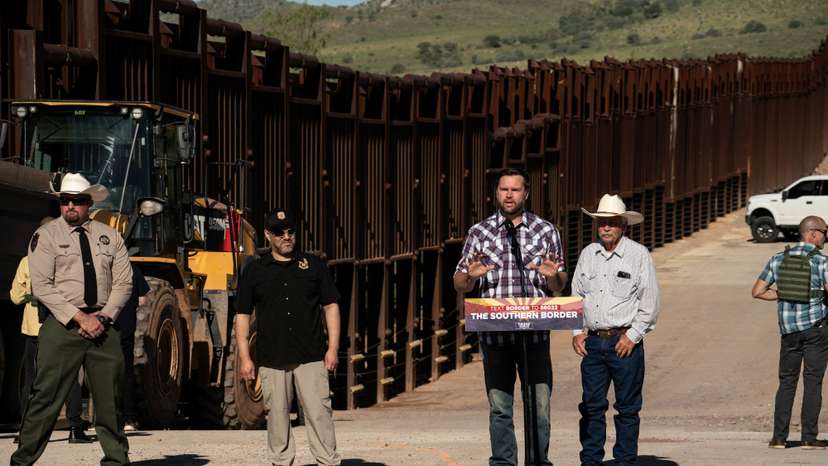 Republican Vice Presidential nominee JD Vance's border visit in Arizona