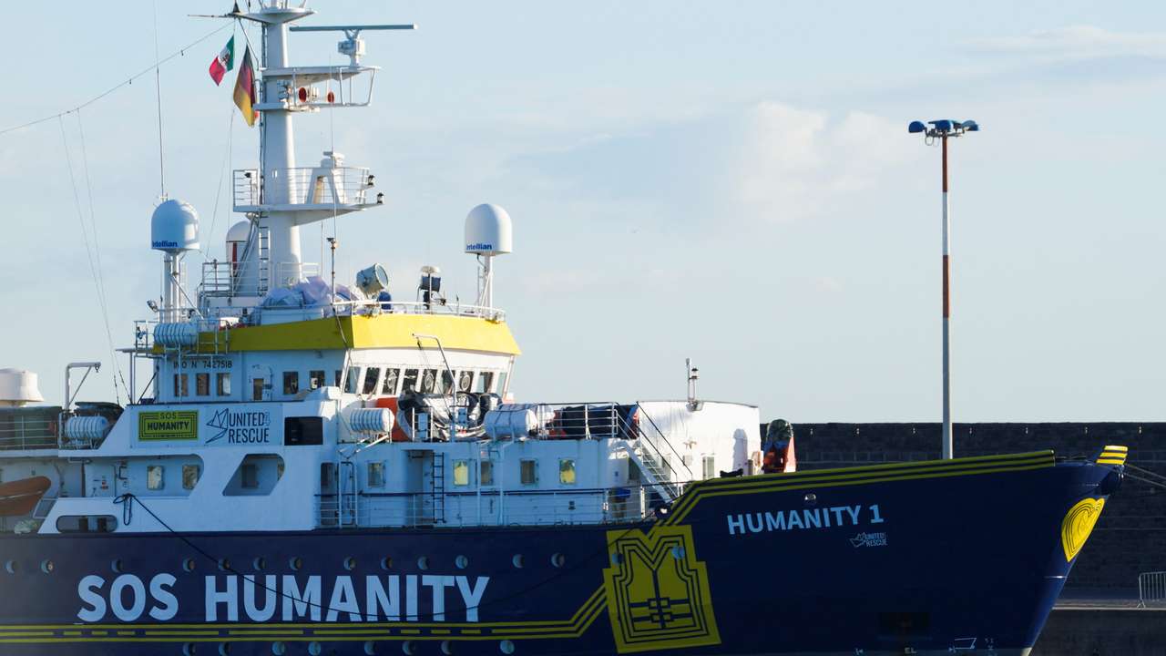 FILE PHOTO: NGO rescue ships docked in Catania