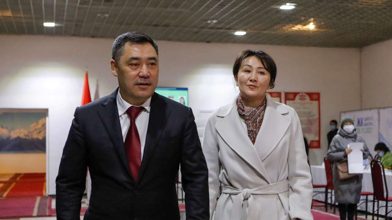 FILE PHOTO: Kyrgyz elections