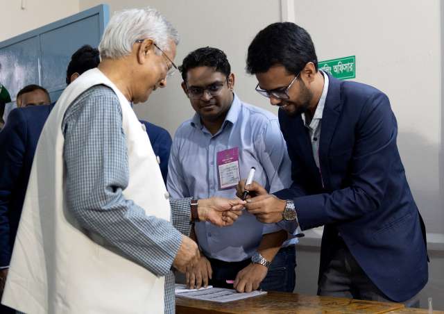 National election in Dhaka