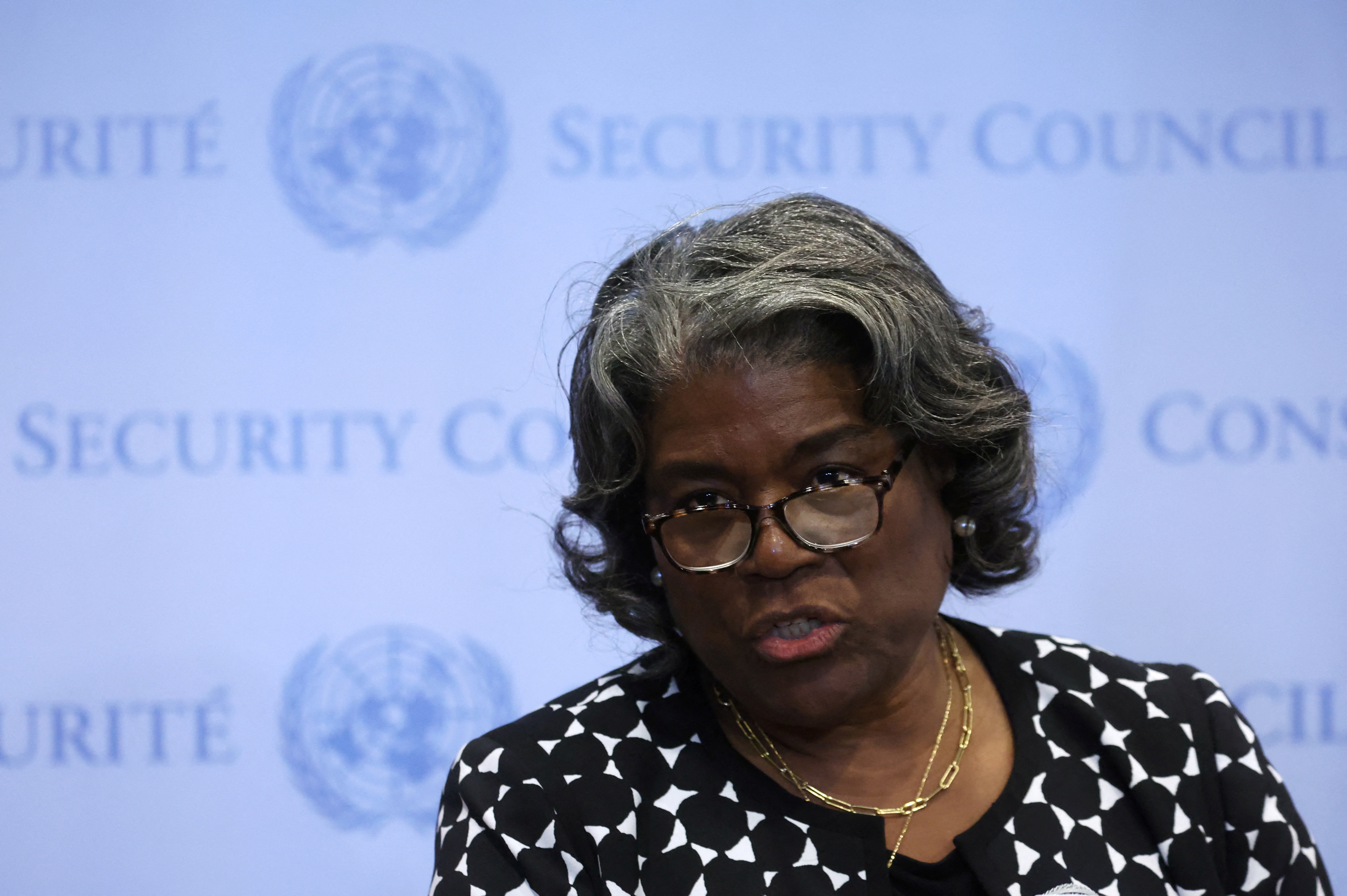 Vote on U.N. Security Council resolution to demand an immediate humanitarian ceasefire in Gaza in New York