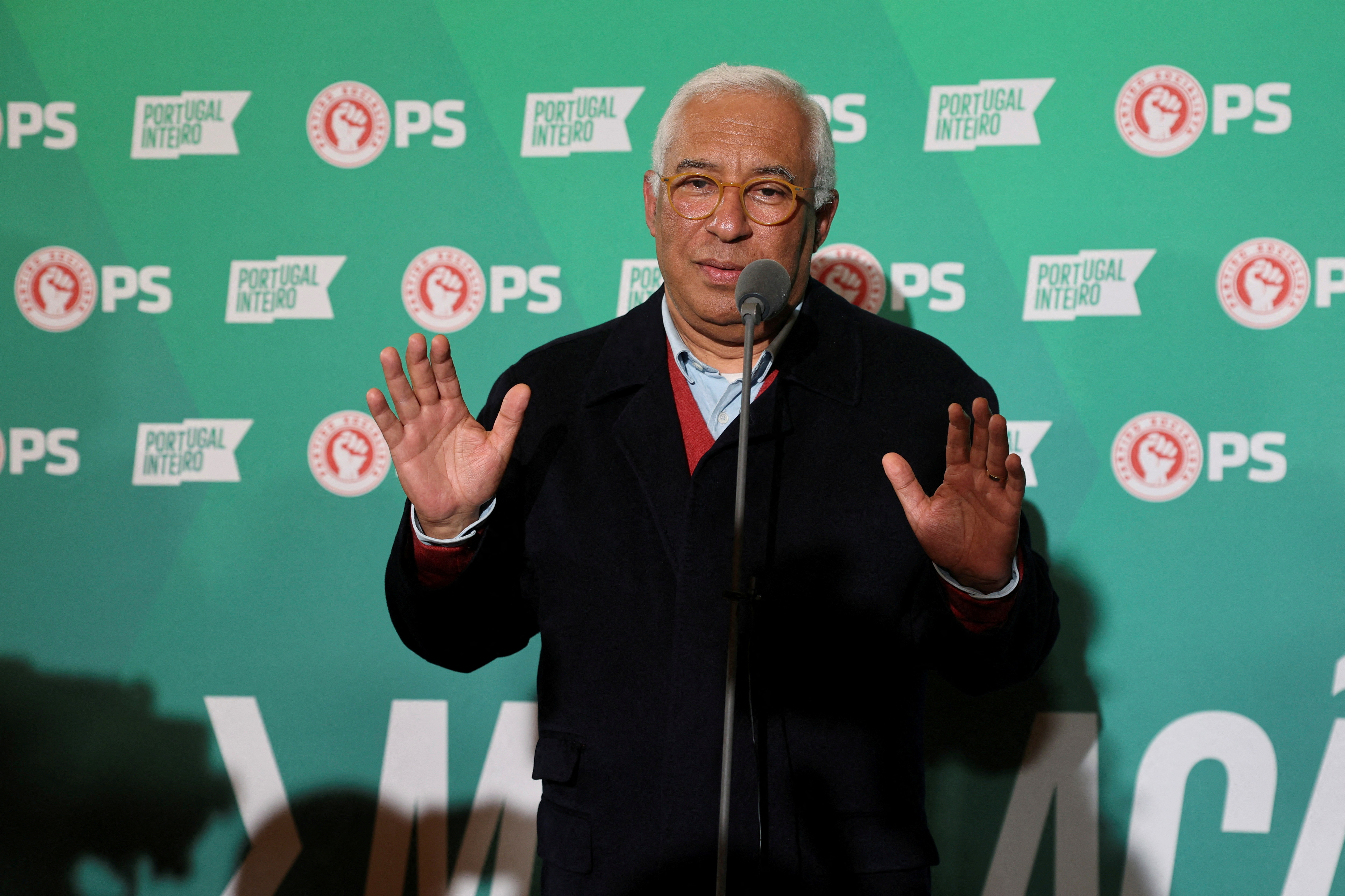 FILE PHOTO: Portugal holds general election, in Lisbon
