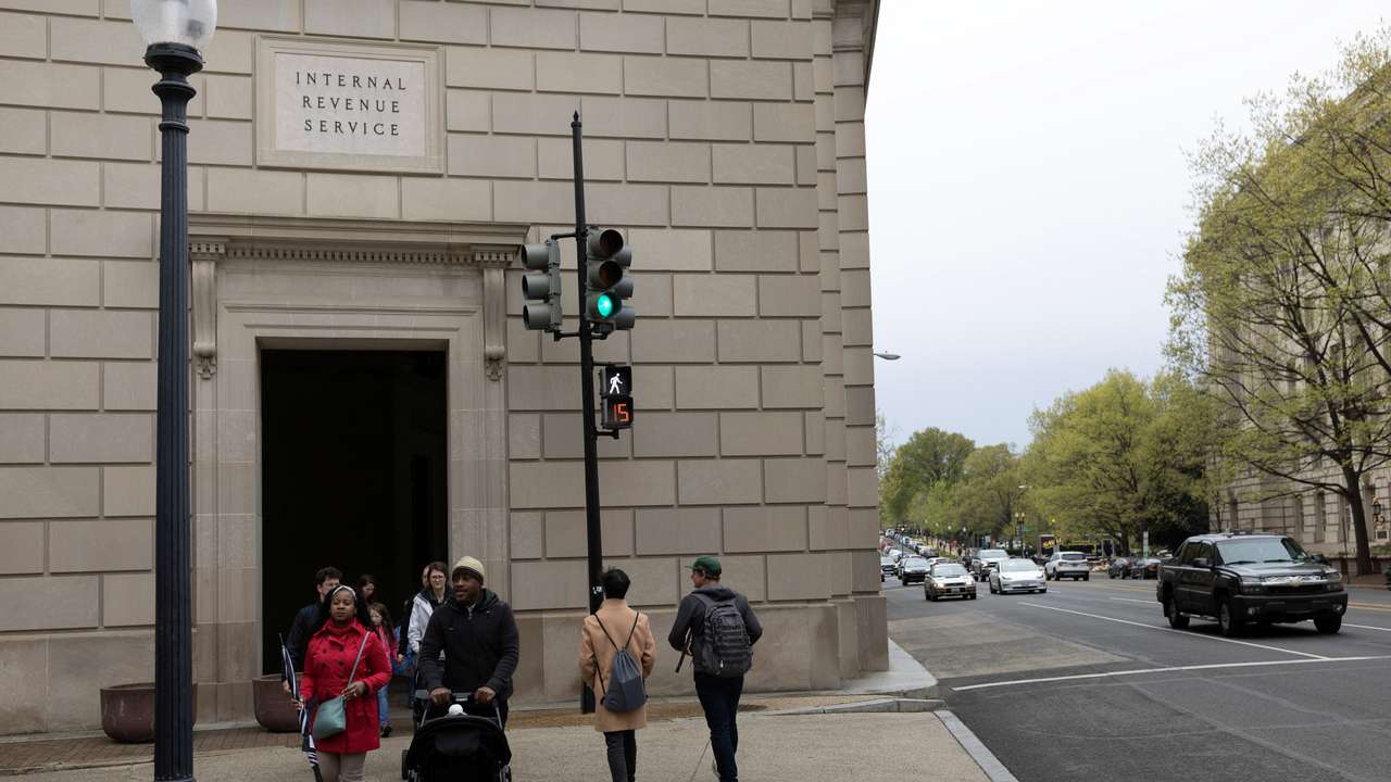 The U.S. Internal Revenue Service building in Washington