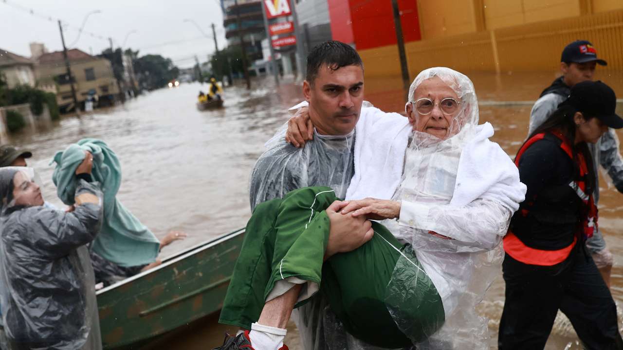 Flooding due to heavy rains in Rio Grande do Sul