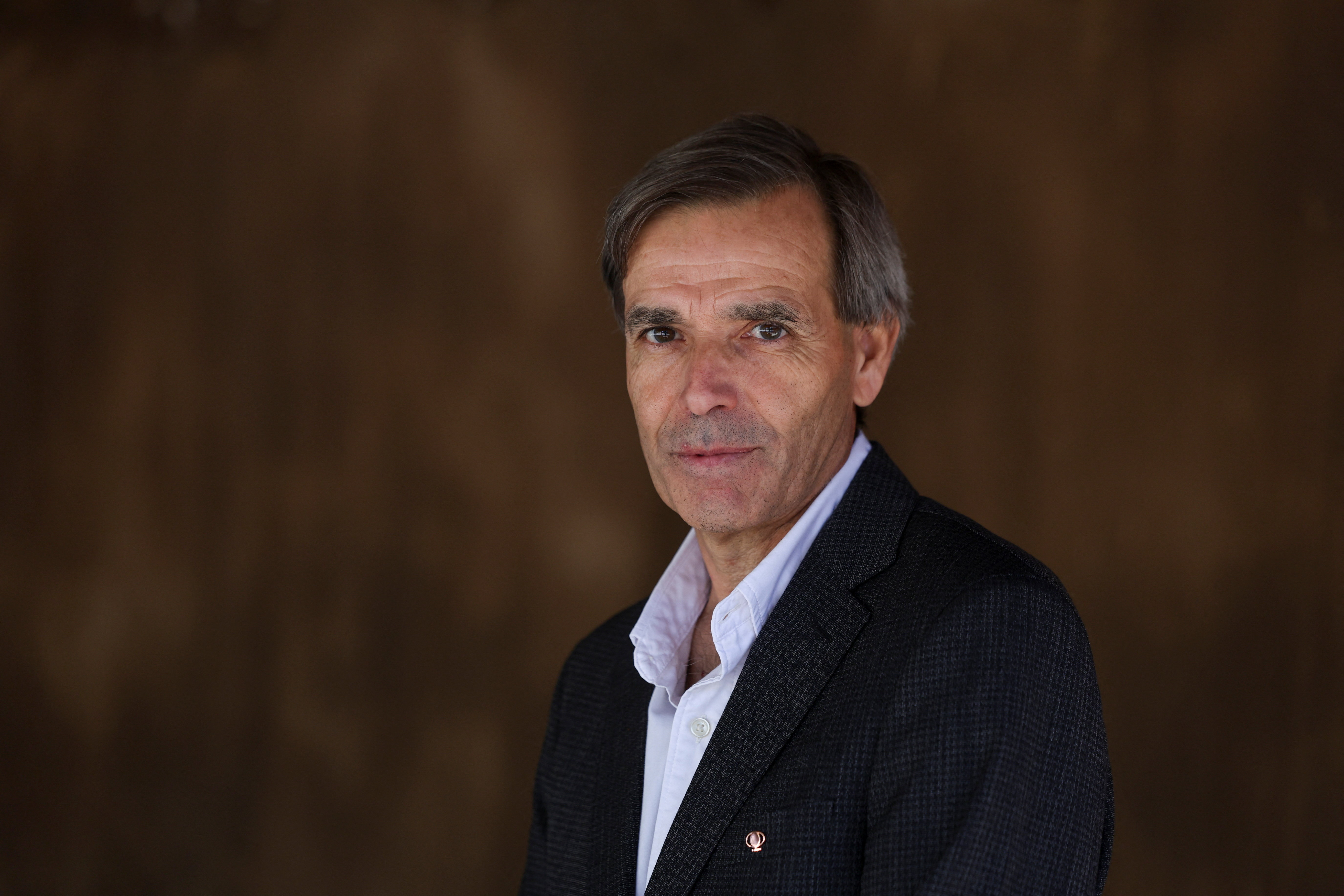 Executives of Chilean copper miner Codelco attend a presentation on biodiversity, in Rancagua