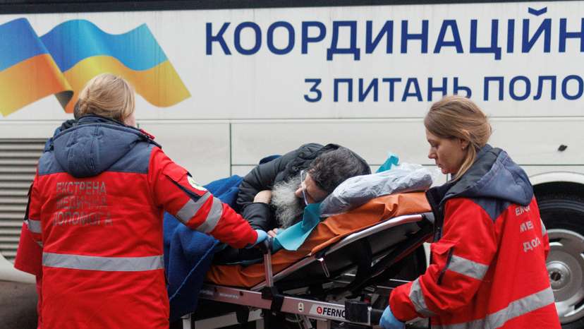Return of Ukrainian civilians freed from jail in Belarus