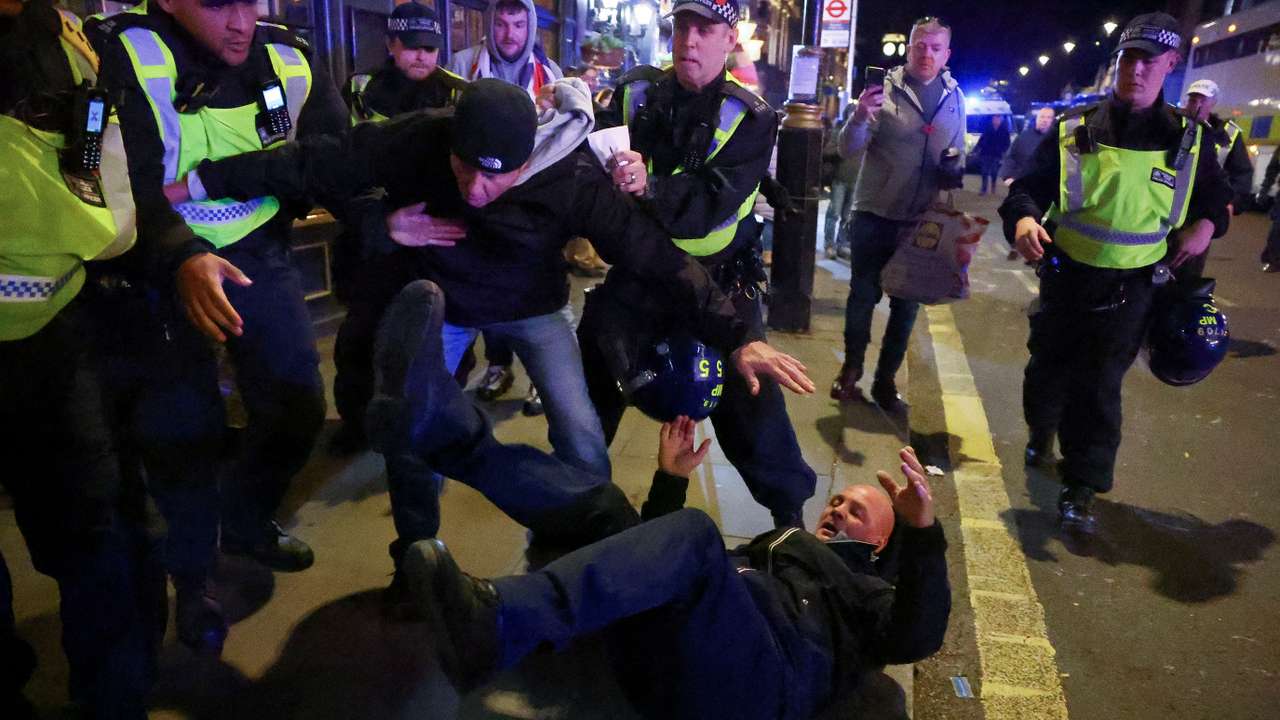 Pro-Palestinian demonstration in London