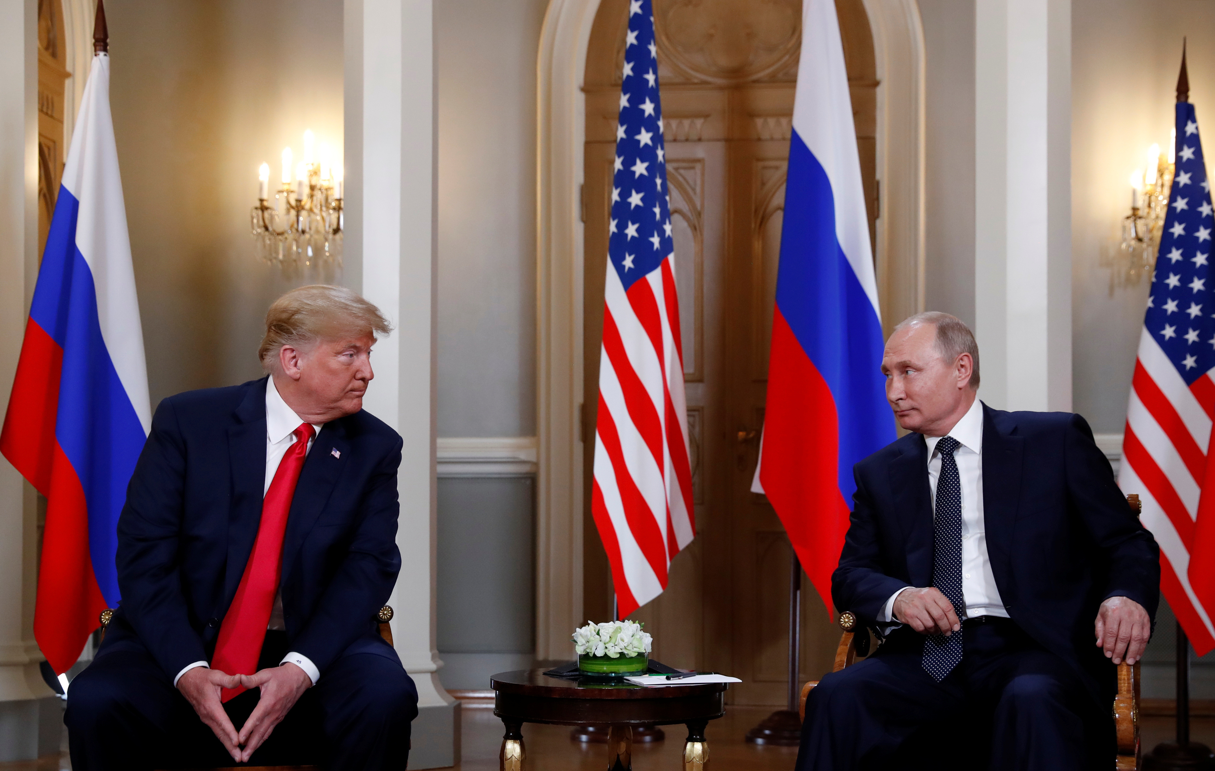 Trump meets with Putin in Helsinki