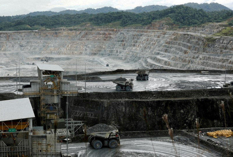 FILE PHOTO: View of the Cobre Panama mine, of Canadian First Quantum Minerals, in Donoso, Panama, December 6, 2022. REUTERS/Aris Martínez