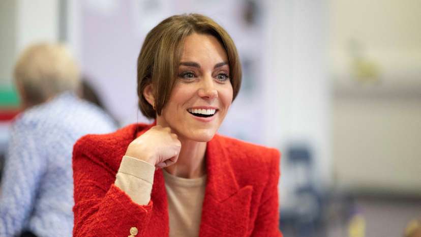 FILE PHOTO: Britain's Princess of Wales joins a family portage session in Kent