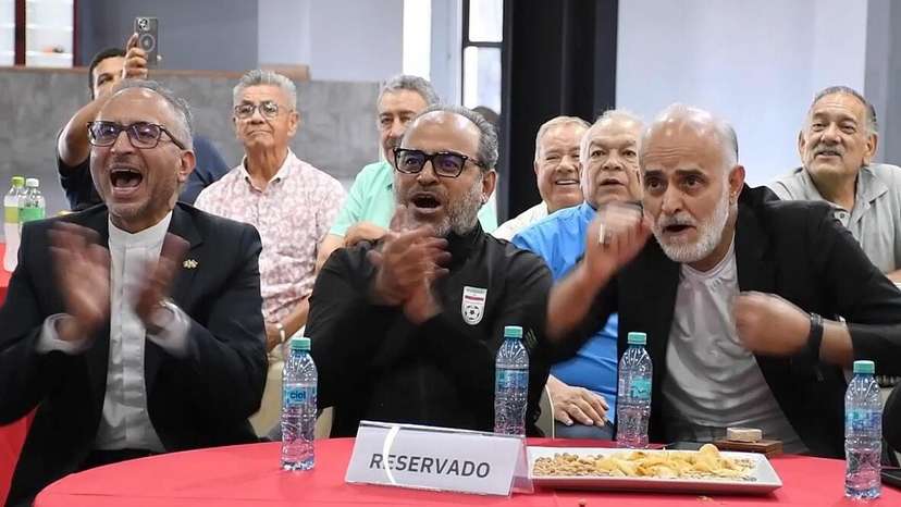 Iran Officials Join Fans In Tijuana