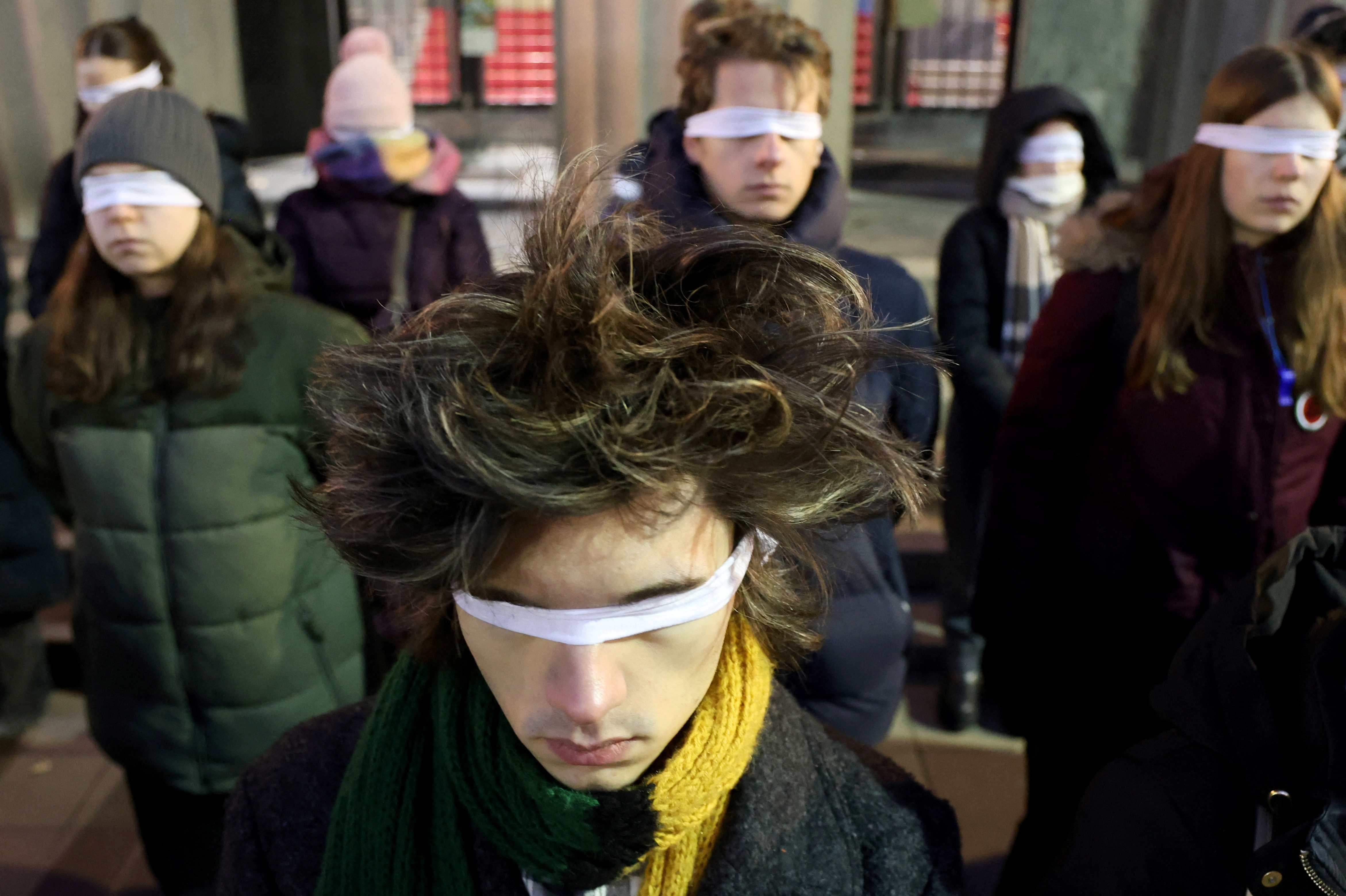 Students protest against government policies, corruption, and negligence in Belgrade