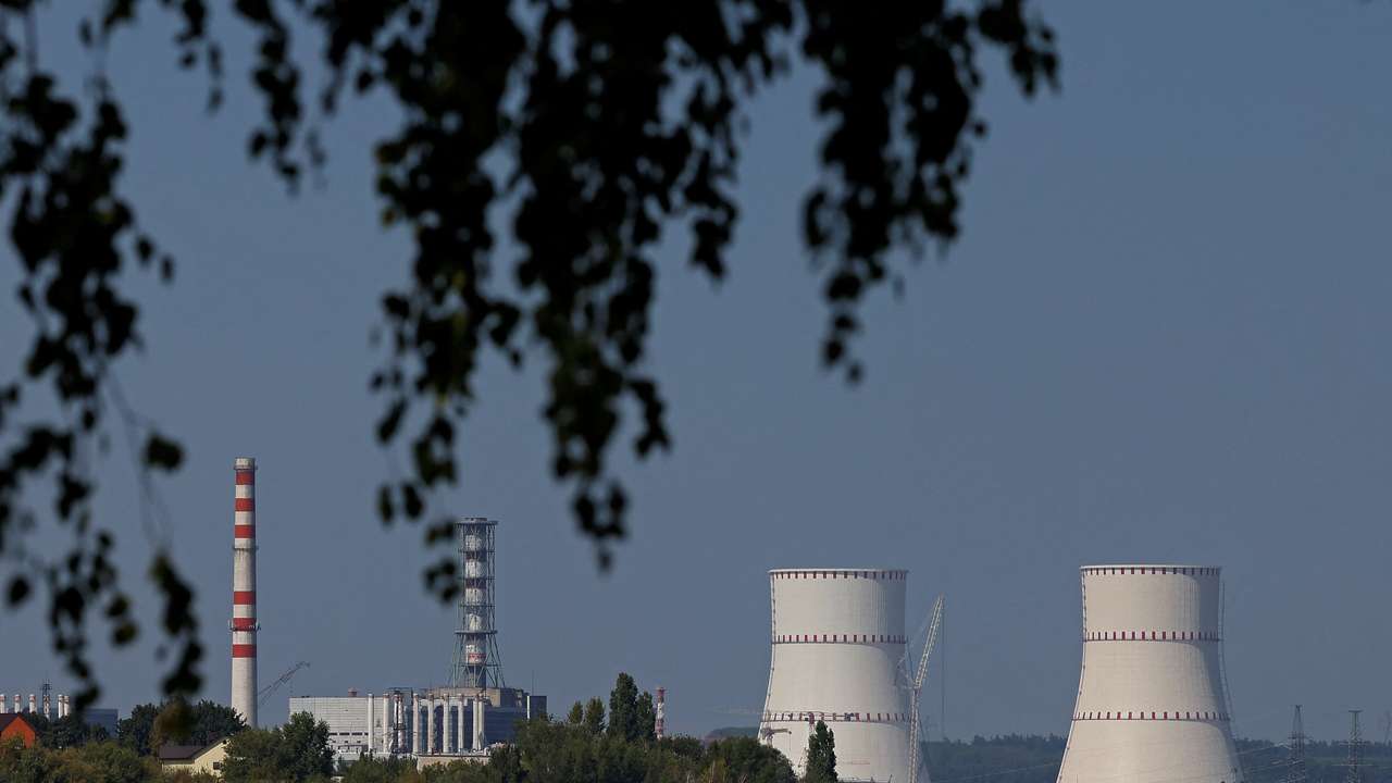 Kursk Nuclear Power Plant (KNPP) outside Kurchatov