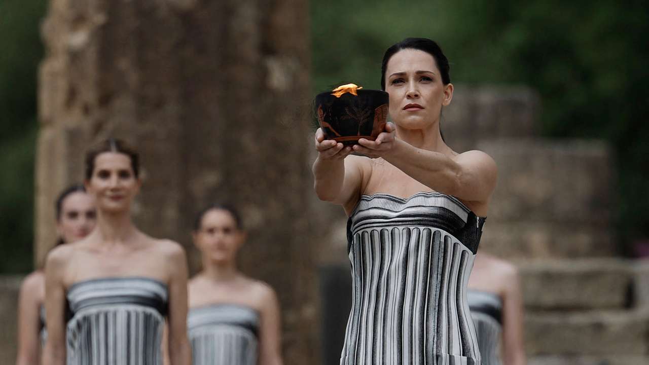 Olympic Flame Lighting Ceremony