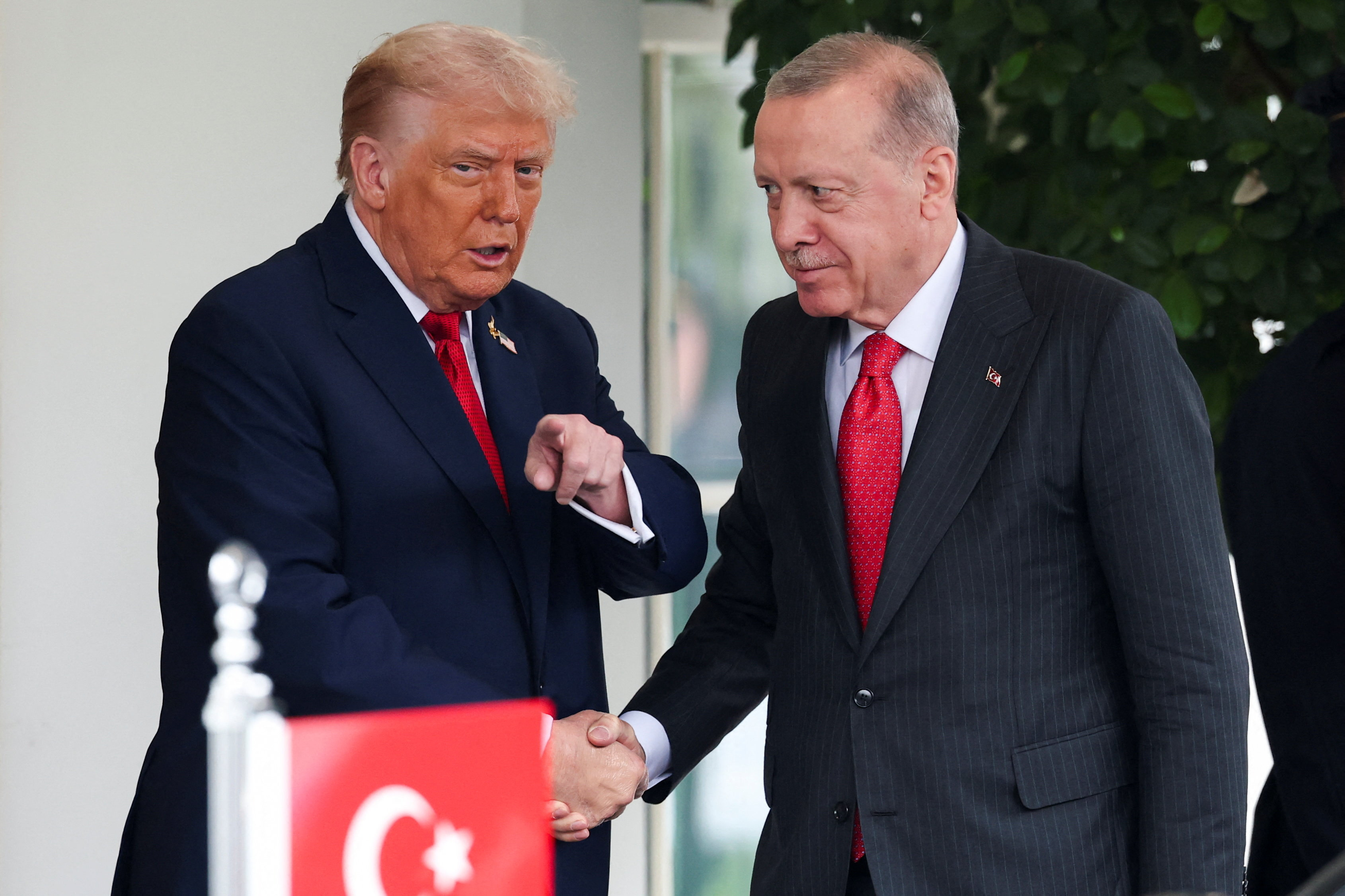 Turkey's President Erdogan visits White House, in Washington