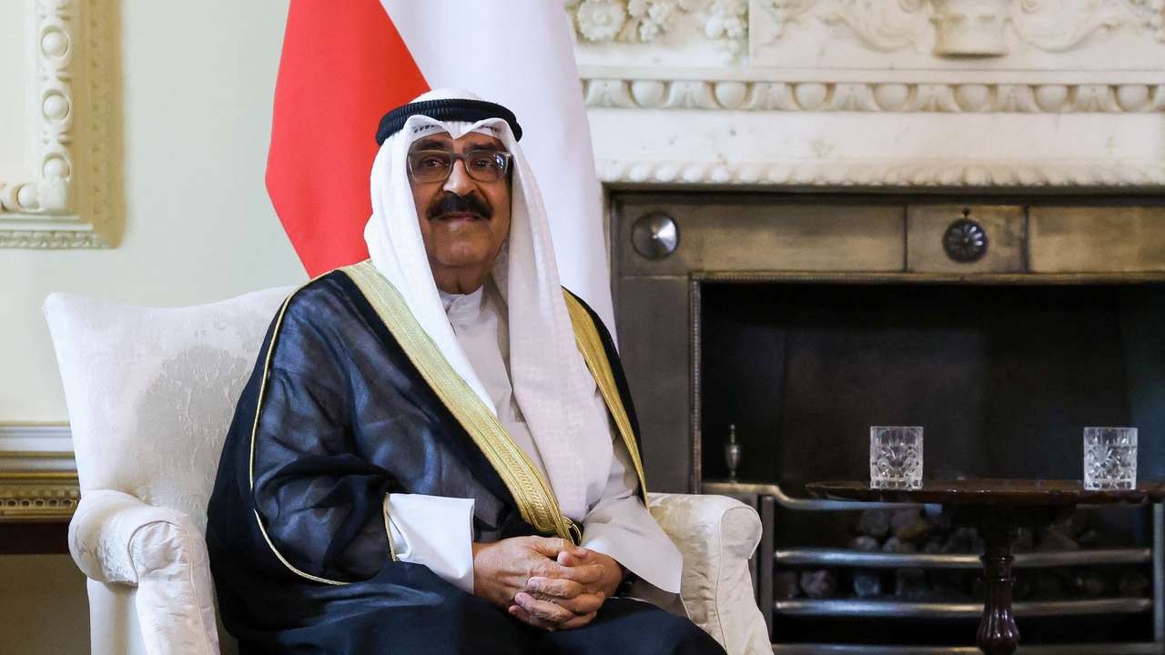 Britain's Prime Minister Sunak meets Kuwait's Crown Prince