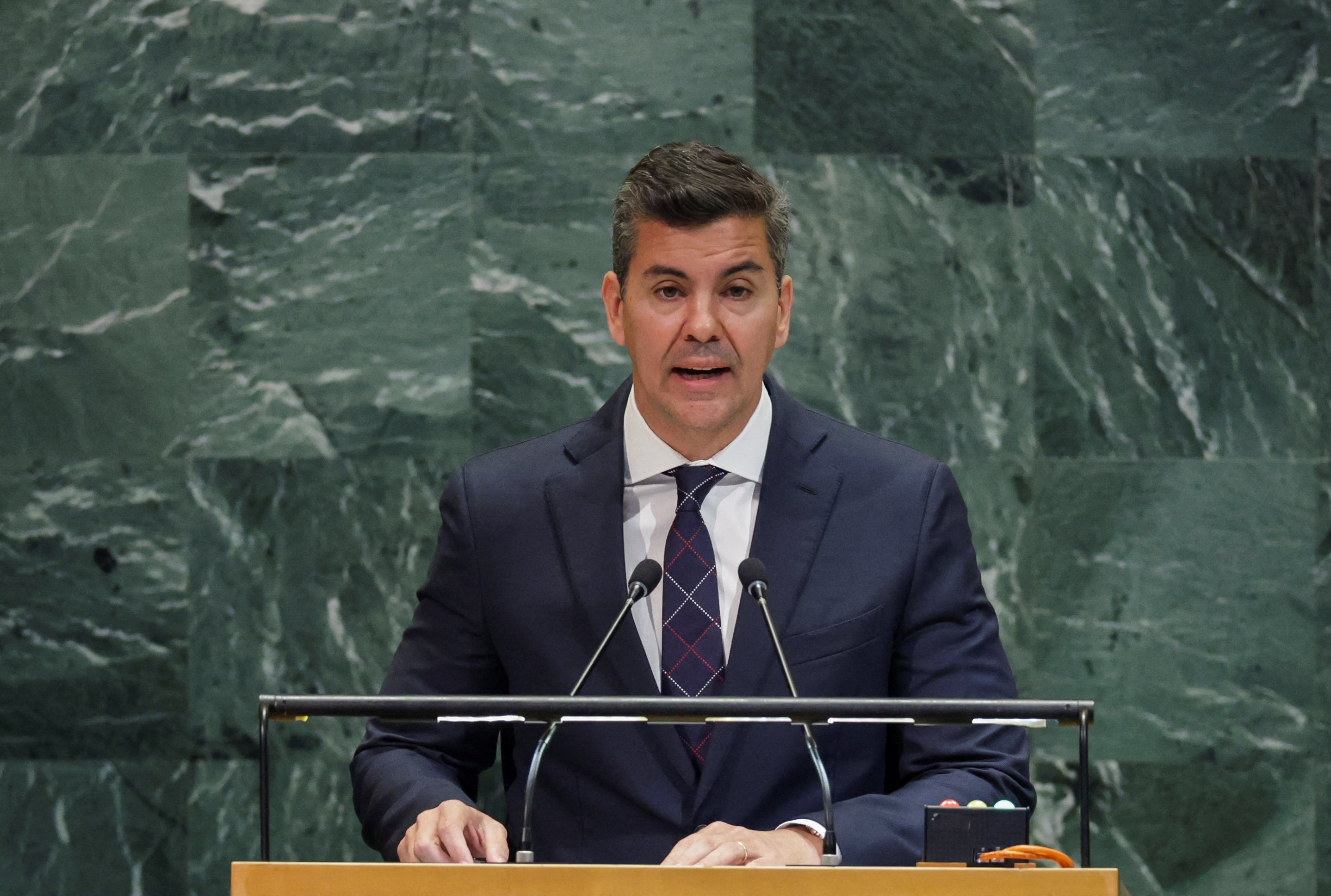 80th United Nations General Assembly at U.N. headquarters in New York