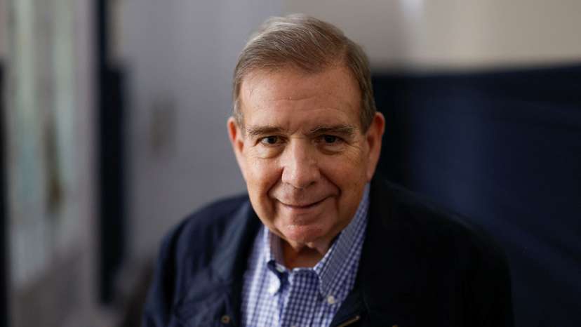 Exiled Venezuelan opposition leader Gonzalez speaks to Reuters