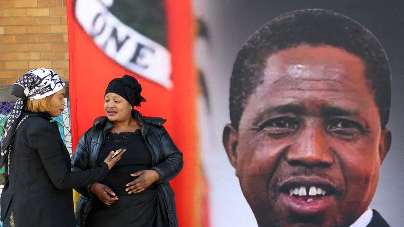 FILE PHOTO: Zambia's former President Edgar Lungu to be laid to rest in South Africa