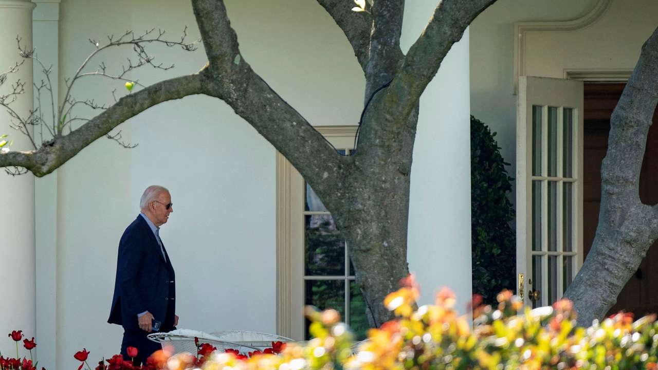 FILE PHOTO: U.S. President Joe Biden Arrives at the White House
