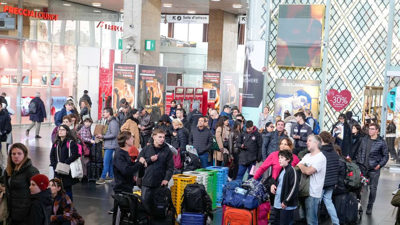 Trains in Italy delayed by latest suspected sabotage attack during Olympics