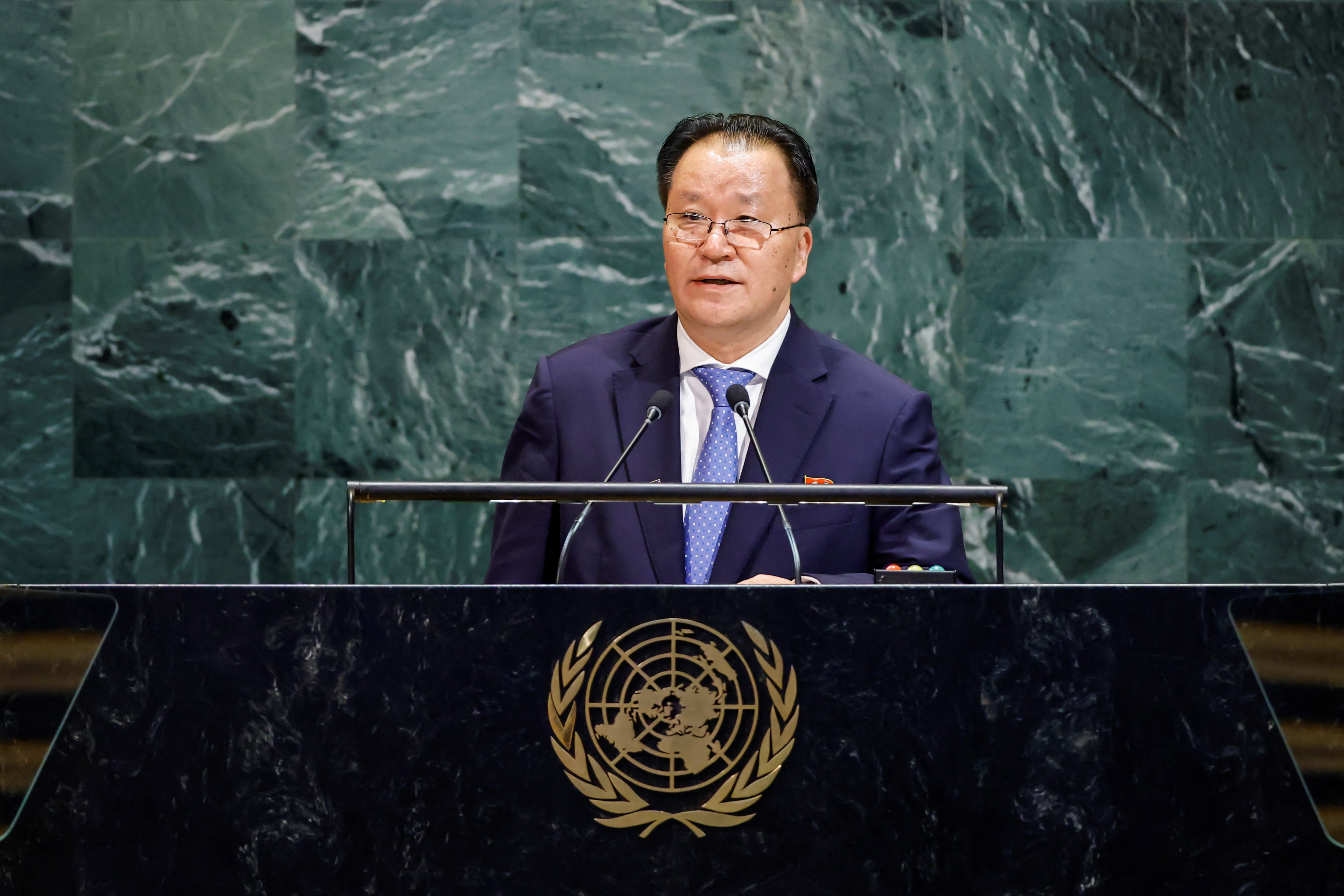 80th United Nations General Assembly at U.N. headquarters in New York City