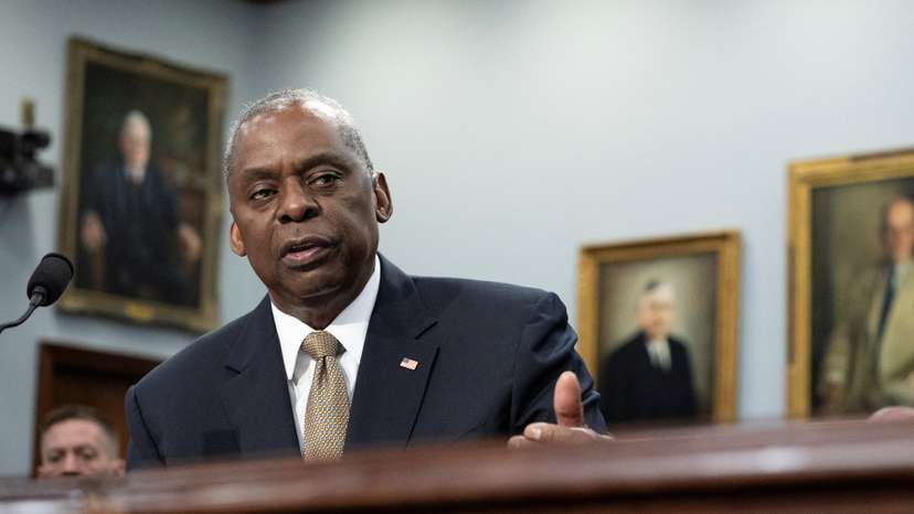 Defense Sec. Lloyd Austin and the Joint Chiefs of Staff General Charles Brown, Jr. testify on Capitol Hill