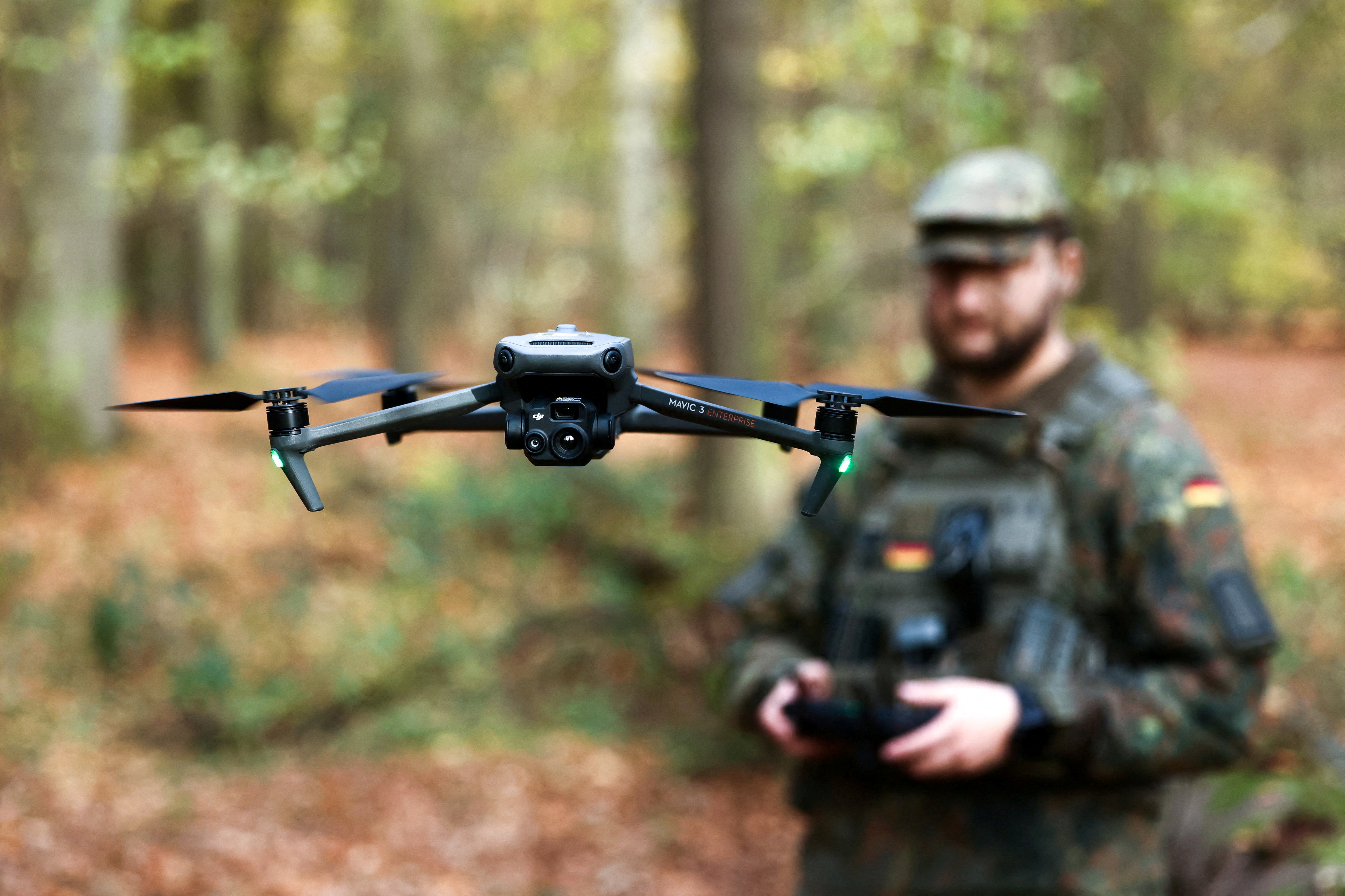 FILE PHOTO: German army displays new military training