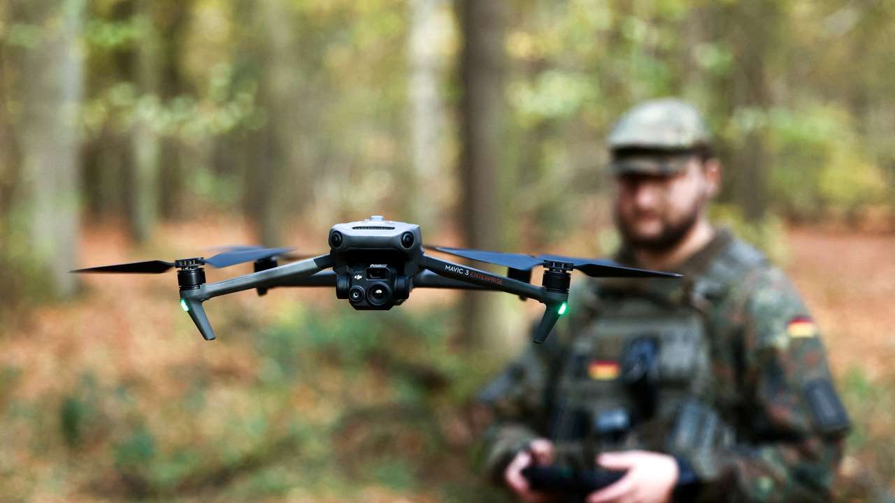 FILE PHOTO: German army displays new military training