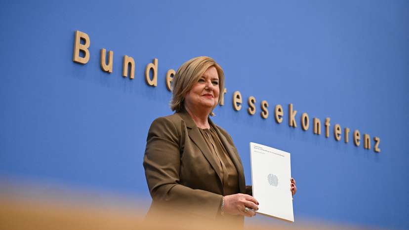 Presentation of the annual "Wehrbeauftragte" report 2024, in Berlin