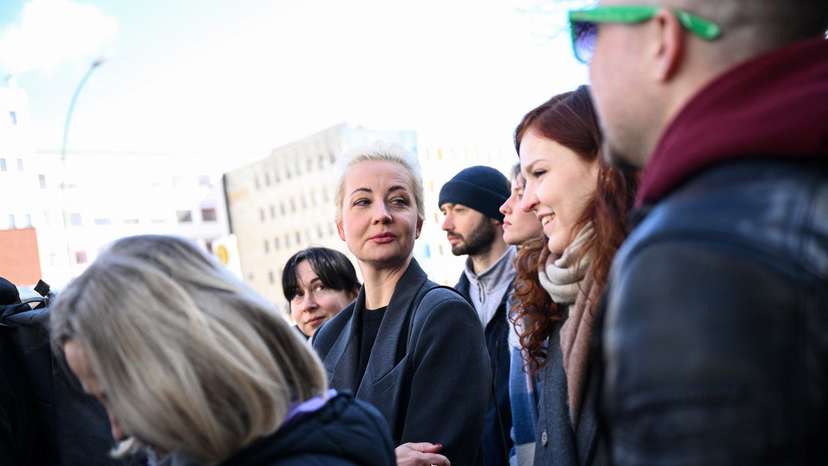 Protest against the re-election of incumbent Russian President Putin, in Berlin