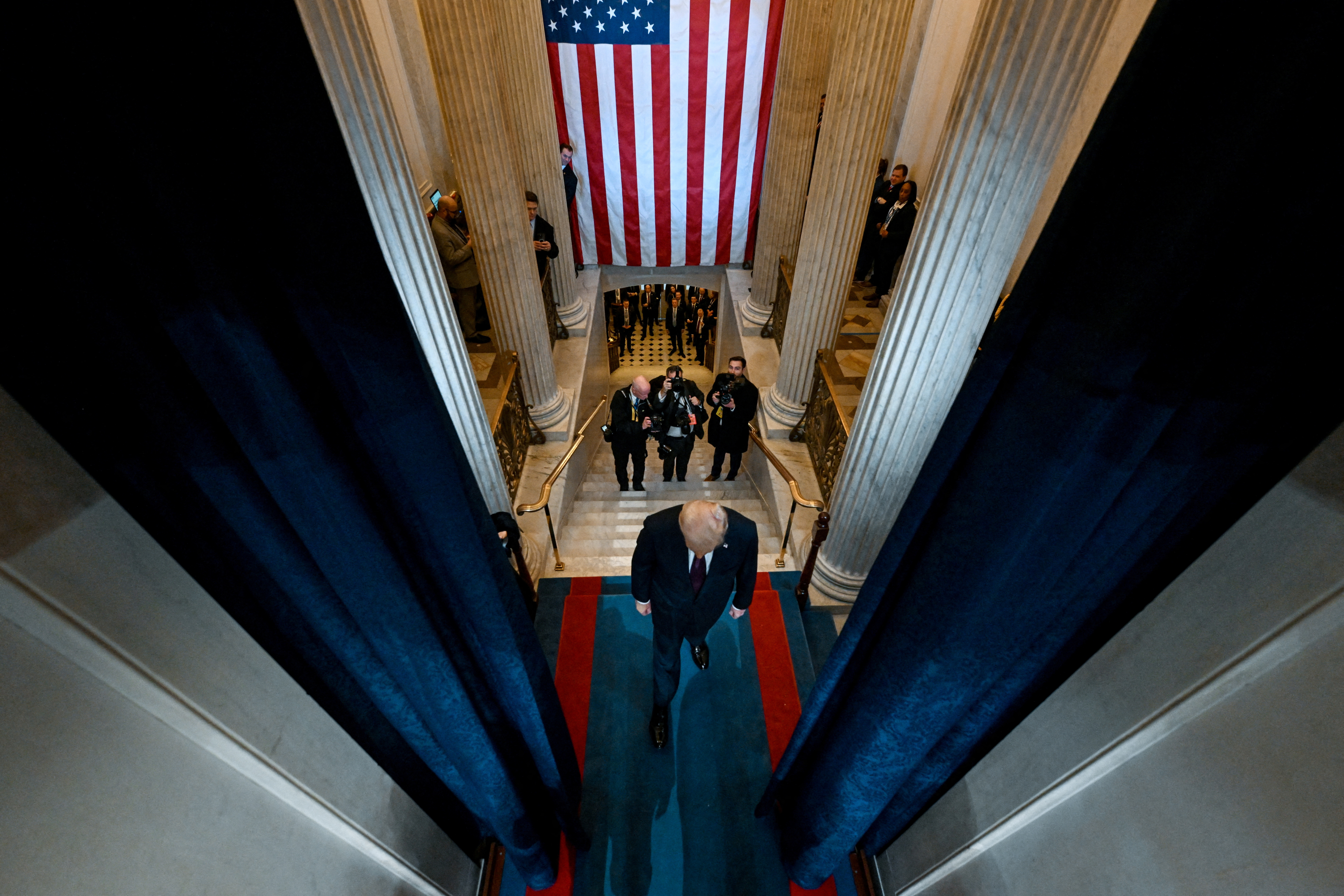 Inauguration ceremony for Trump's second presidential term