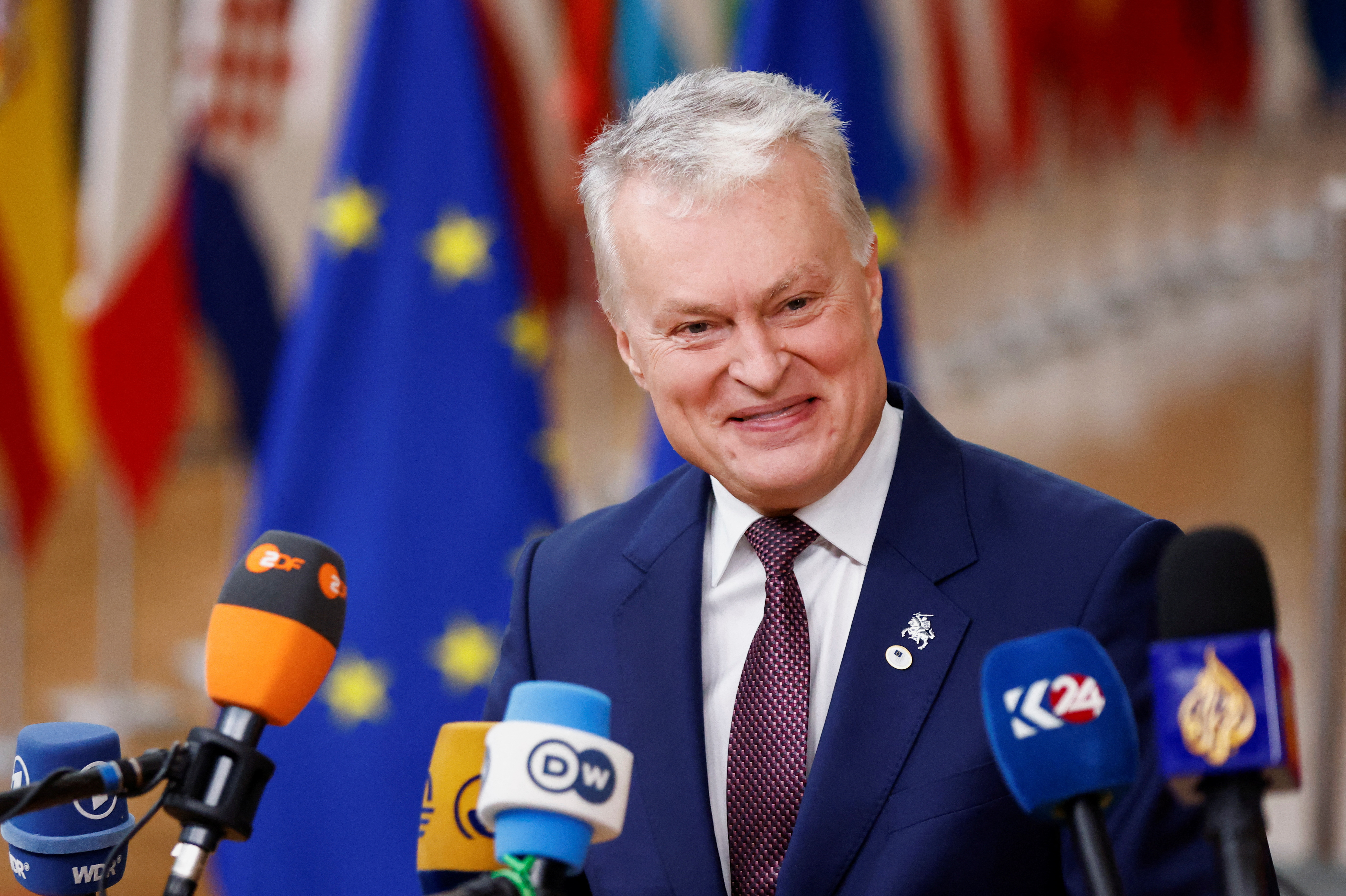 EU leaders hold a summit in Brussels