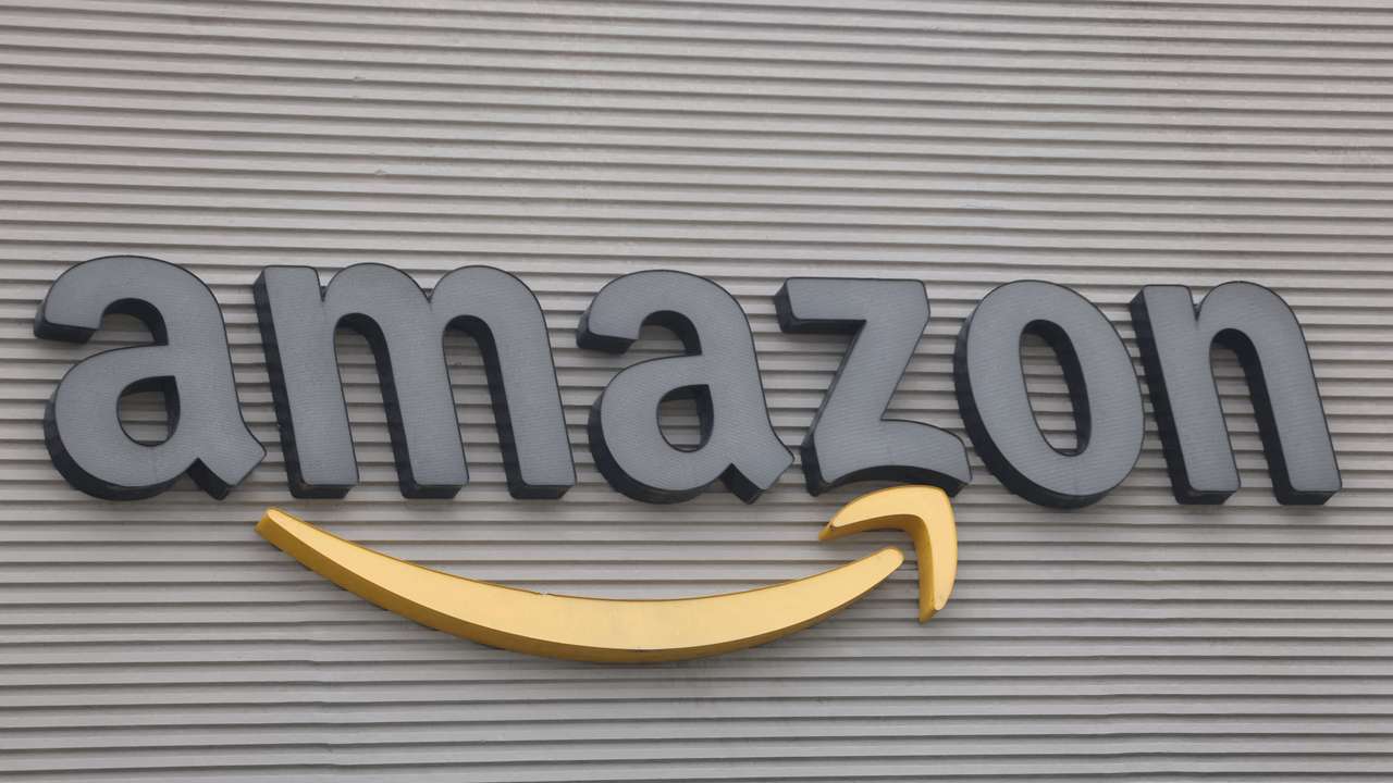 FILE PHOTO: Amazon's logo