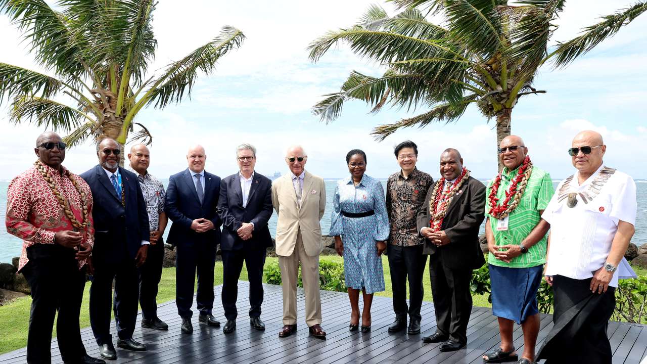Britain's King Charles and Queen Camilla visit Samoa