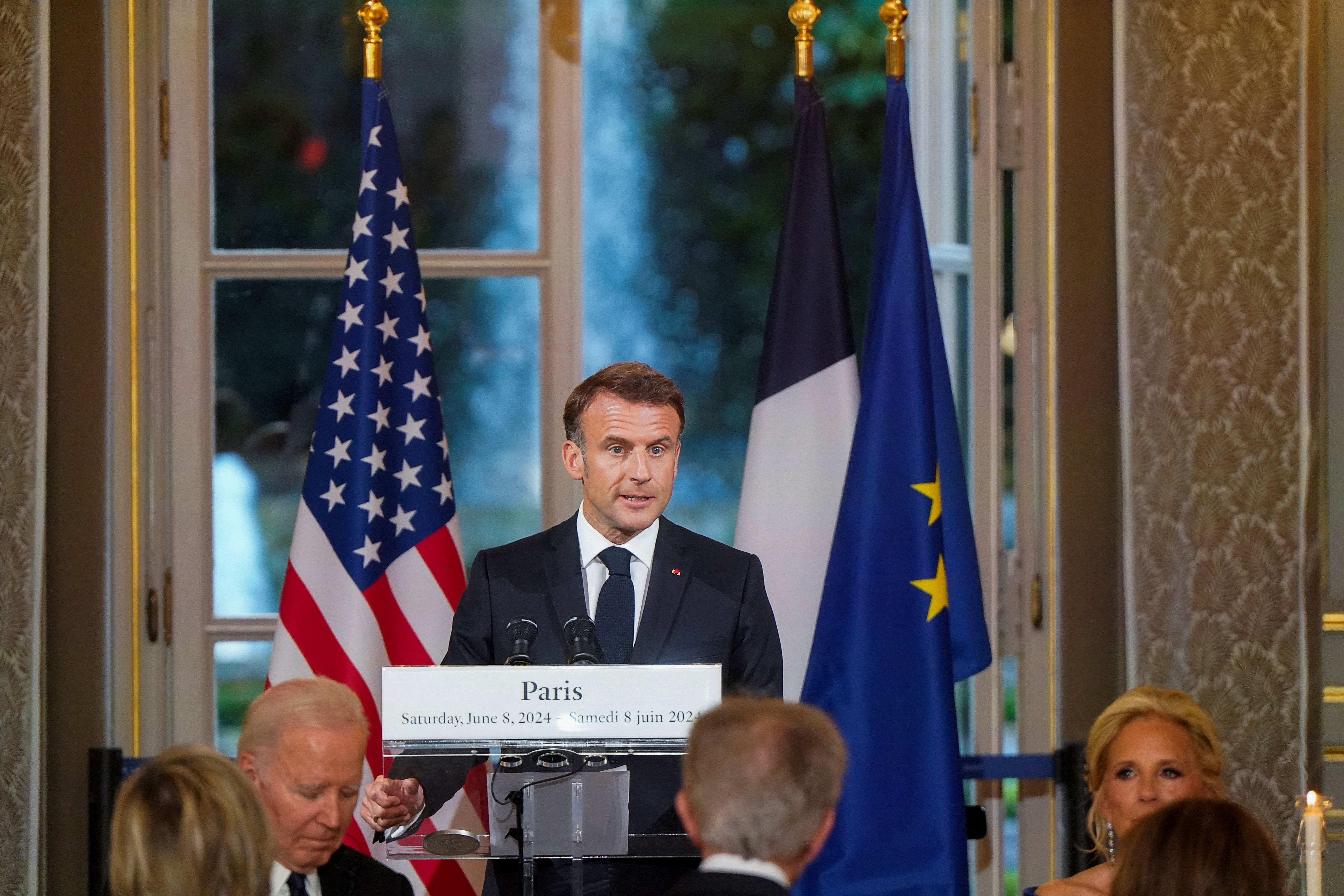 U.S. President Biden visits France
