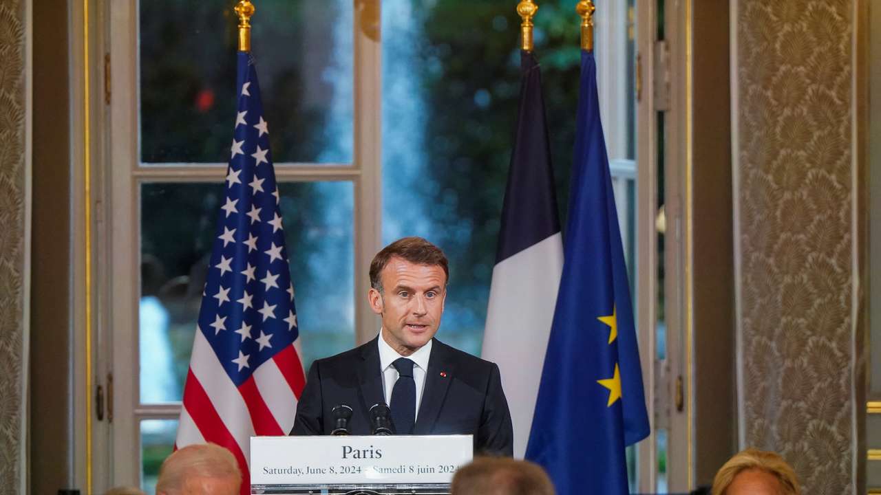 U.S. President Biden visits France