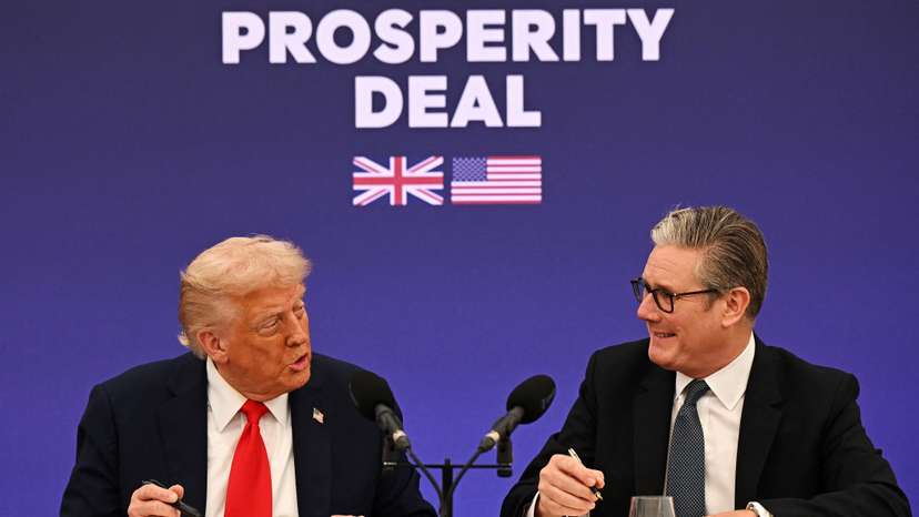 U.S. President Trump makes second state visit to Britain