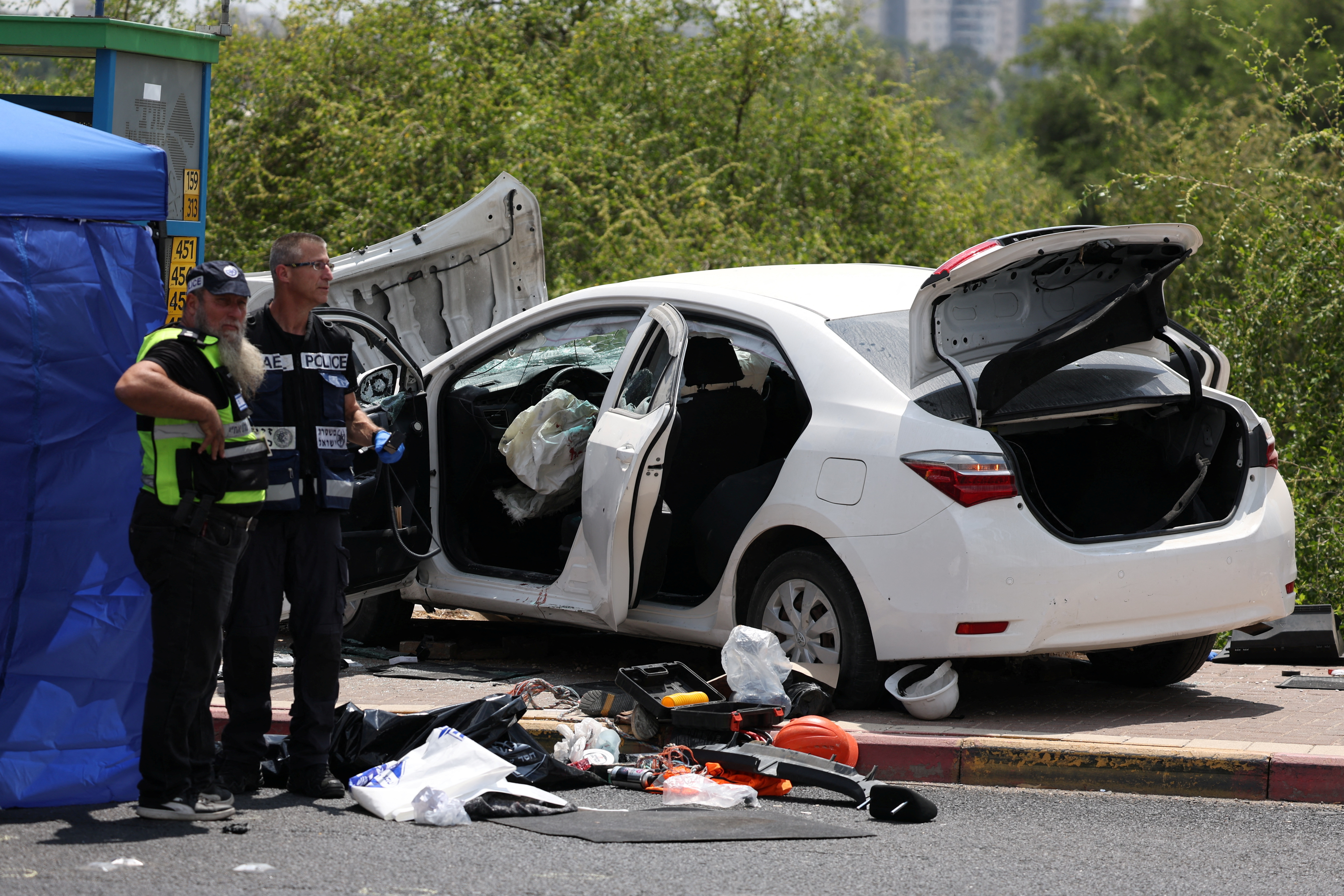 Suspected attack near a junction in Nir Tzvi