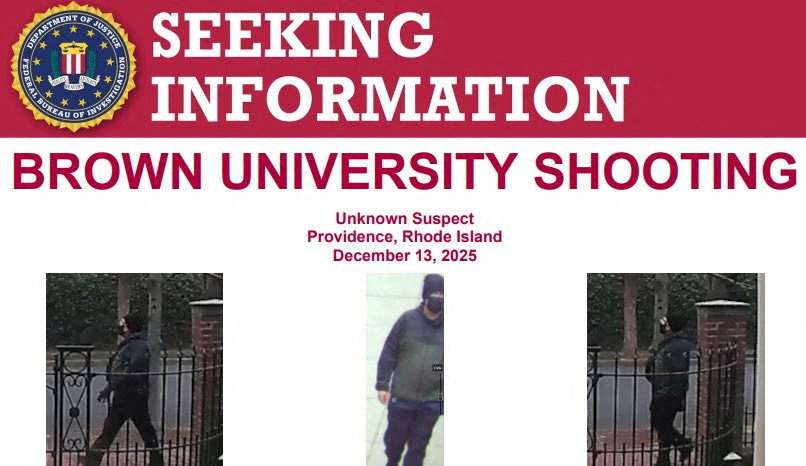 Manhunt for Brown University shooter continues in Providence