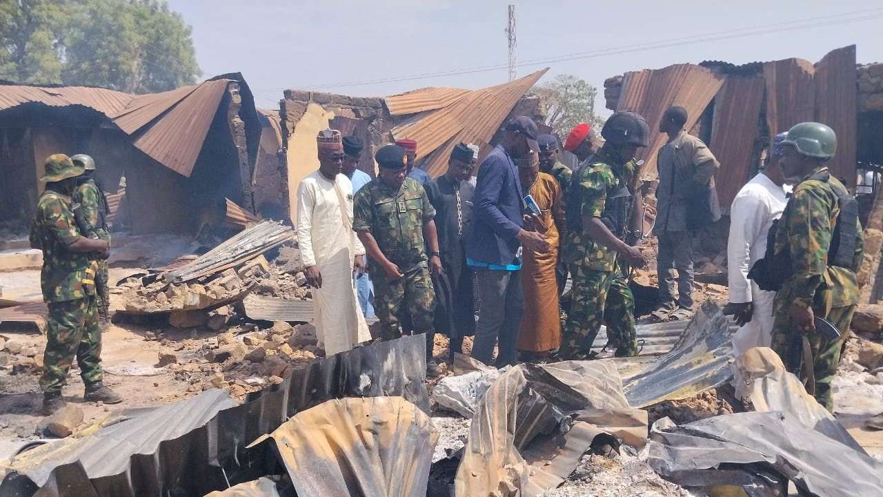 Dozens killed by gunmen in an overnight attack in northern Nigeria