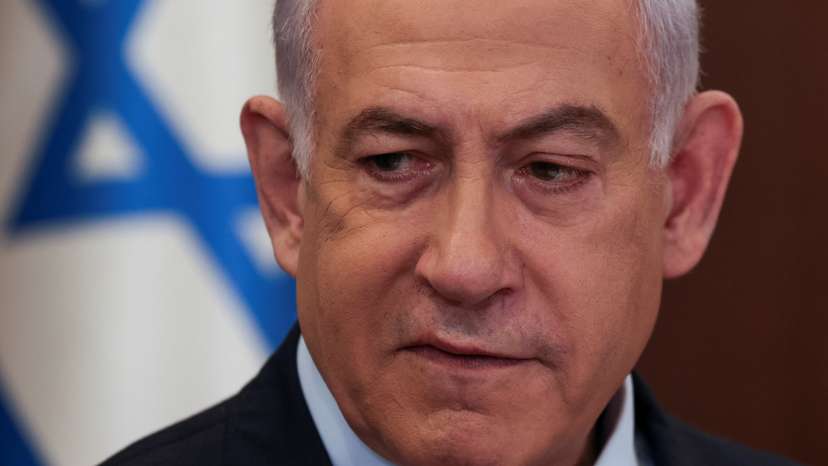 Weekly cabinet meeting at the Prime Minister's office in Jerusalem