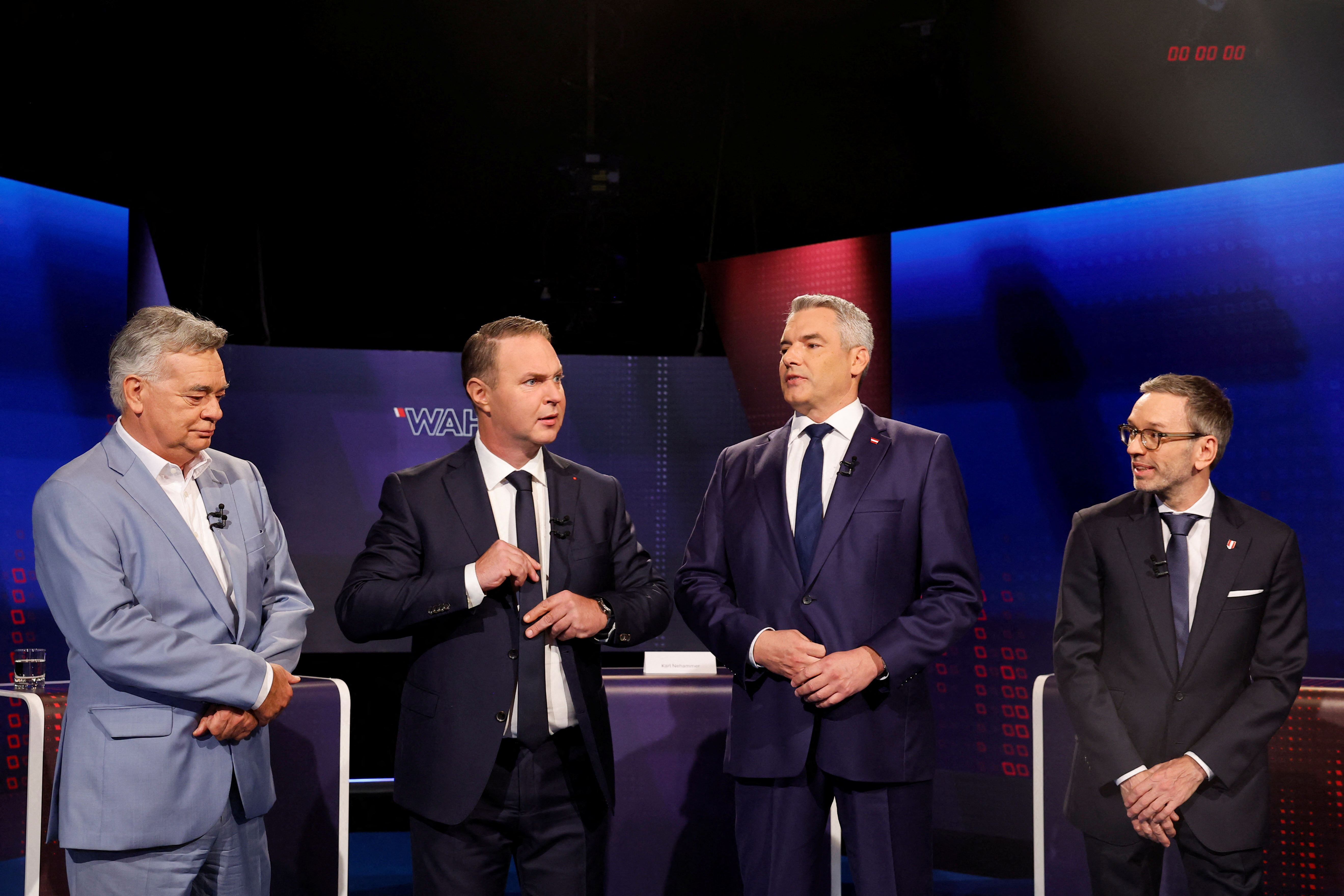 Last TV discussion before Austrian general elections on Sunday