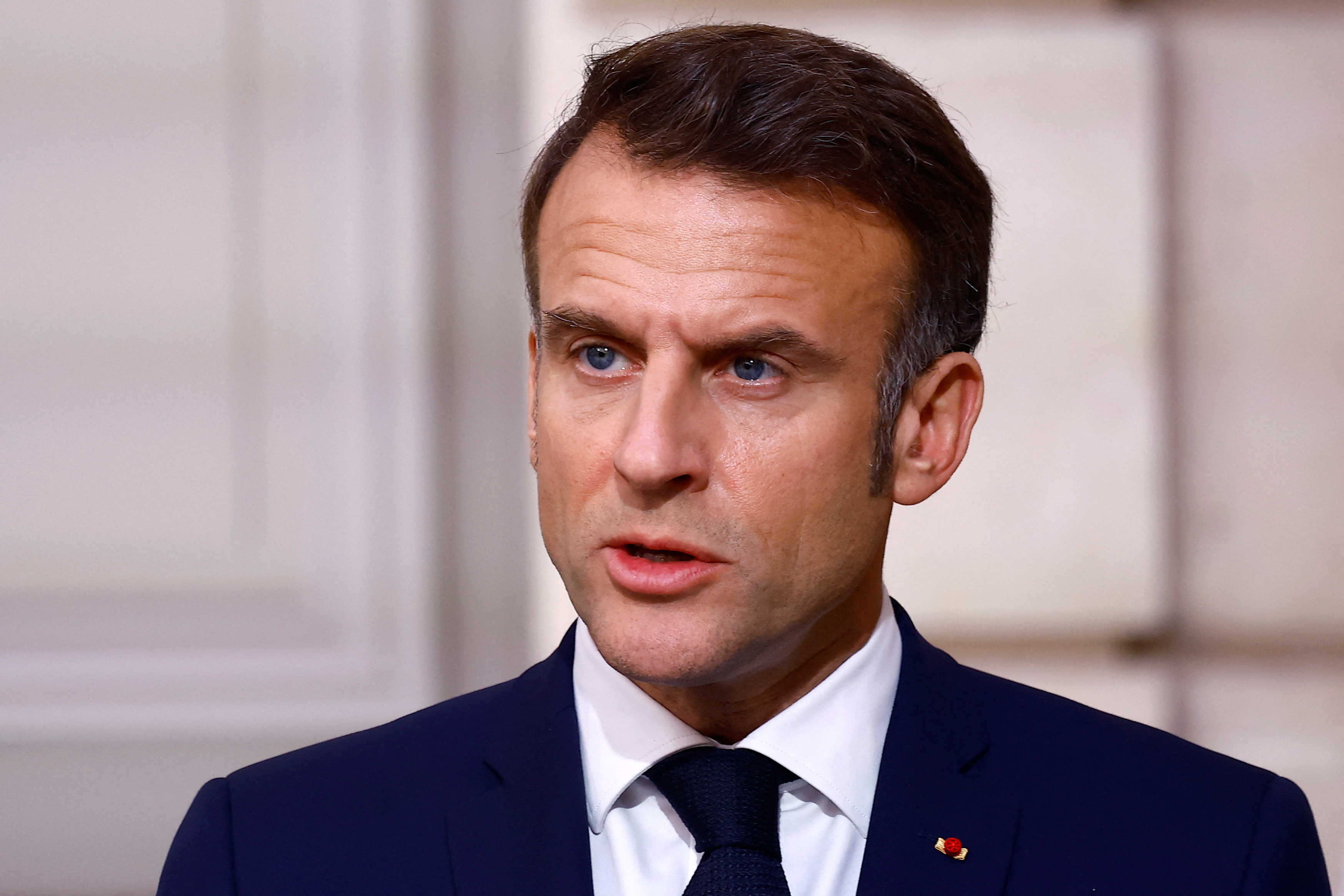 French President Macron meets Nigerian President Bola Tinubu in Paris