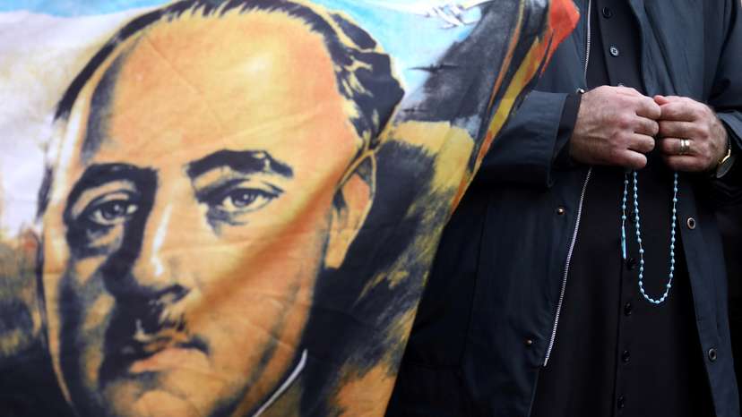 Exhumation of Spanish late dictator Francisco Franco