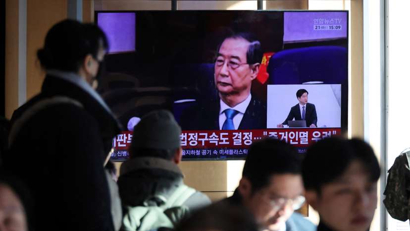 South Korea court sentences ex-PM Han to 23-year jail term in case related to martial law